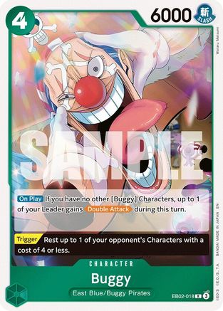 Buggy (EB02-018) - Extra Booster: Anime 25th Collection