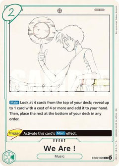 We Are! (EB02-020) - Extra Booster: Anime 25th Collection-1