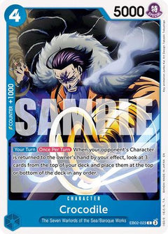 Crocodile (EB02-023) - Extra Booster: Anime 25th Collection-1