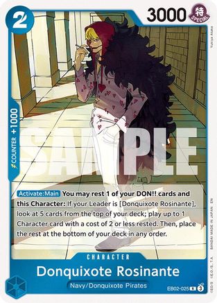 Donquixote Rosinante (EB02-025) - Extra Booster: Anime 25th Collection-1