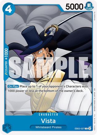 Vista (EB02-027) - Extra Booster: Anime 25th Collection-1