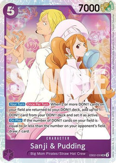 Sanji & Pudding (EB02-035) - Extra Booster: Anime 25th Collection-1