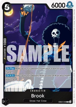 Brook (EB02-048) - Extra Booster: Anime 25th Collection-1