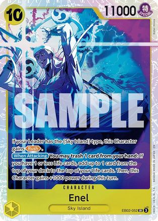 Enel (EB02-052) - Extra Booster: Anime 25th Collection-1