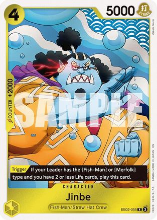 Jinbe (EB02-055) - Extra Booster: Anime 25th Collection-1