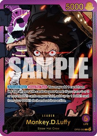 Monkey.D.Luffy (SPR) (OP05-060) - Extra Booster: Anime 25th Collection-1