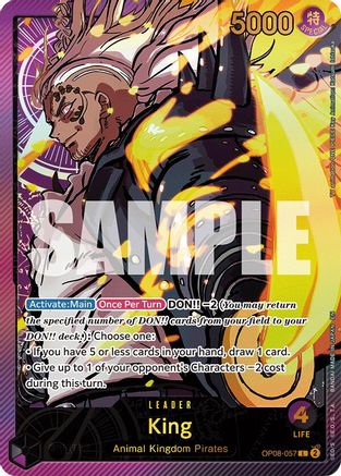 King (SPR) (OP08-057) - Extra Booster: Anime 25th Collection-1