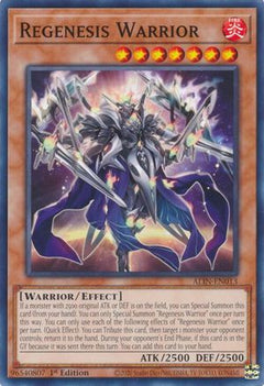 Regenesis Warrior (ALIN-EN013) - Alliance Insight 1st Edition-1