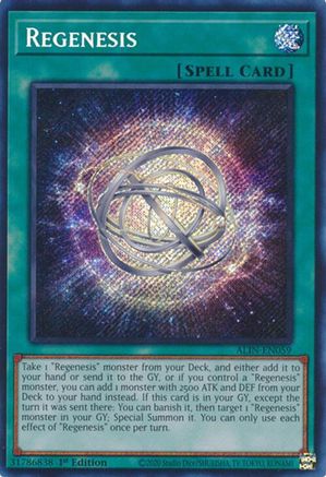 Regenesis (ALIN-EN059) - Alliance Insight 1st Edition-1