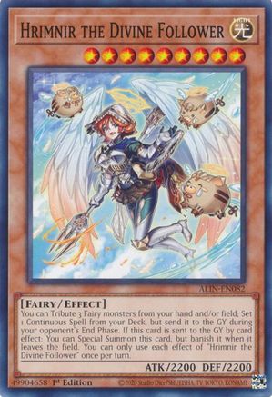 Hrimnir the Divine Follower (ALIN-EN082) - Alliance Insight 1st Edition-1