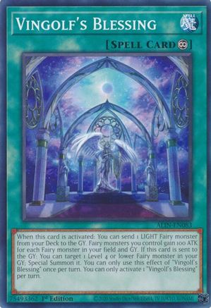 Vingolf's Blessing (ALIN-EN083) - Alliance Insight 1st Edition-1