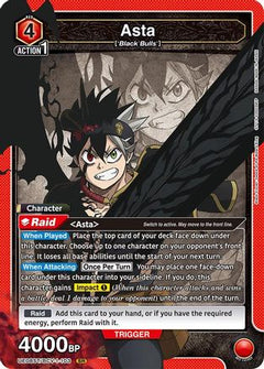 Asta (103) (UE08ST/BCV-1-103) - UE08ST Black Clover Starter Deck Foil-1