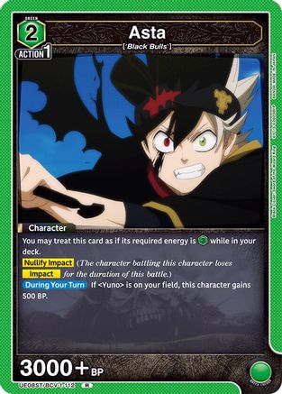 Asta (112) (UE08ST/BCV-1-112) - UE08ST Black Clover Starter Deck-1