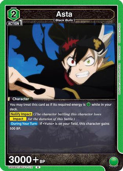 Asta (112) (UE08ST/BCV-1-112) - UE08ST Black Clover Starter Deck-1