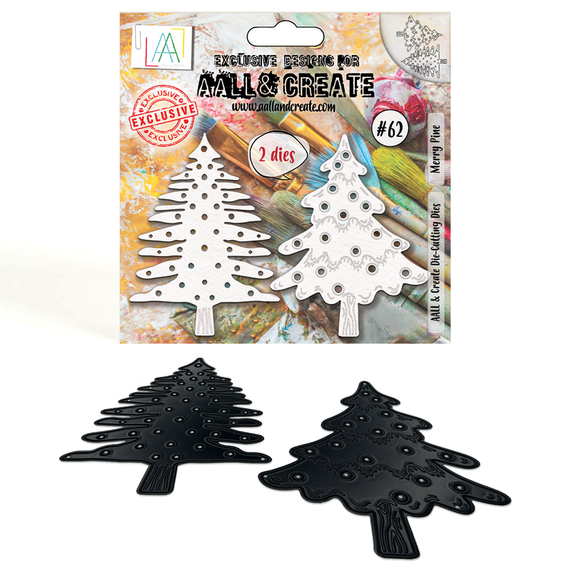 AALL and Create - Die-Cutting Die Set - Merry Pine-1