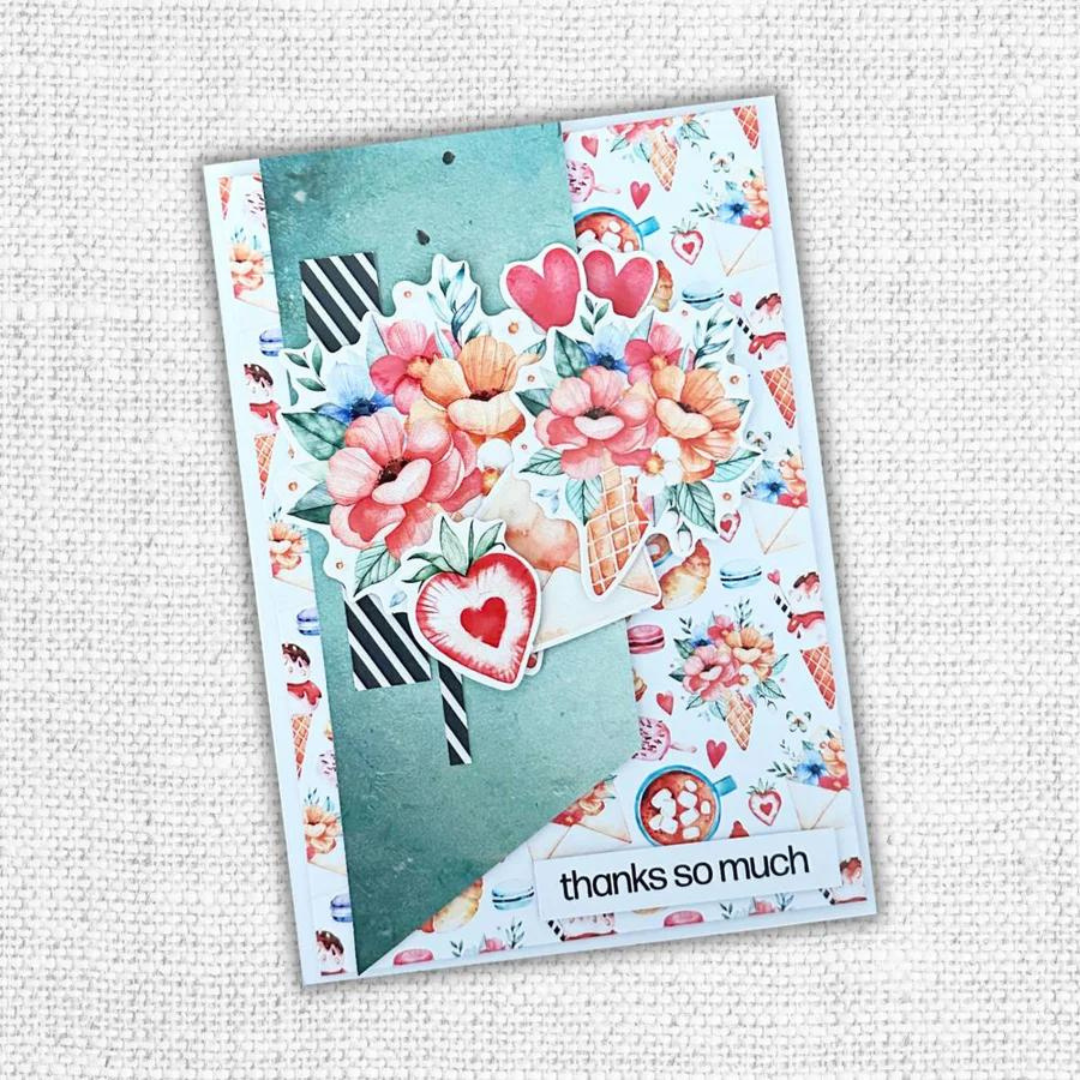 Coffee In Paris Papercuts Cardmaking Kit 32523-5