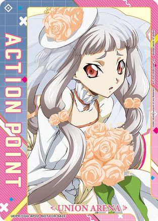 Action Point Card (AP02) (Code Geass) (UEPR/CGH-AP02) - Union Arena Promotion Cards-1