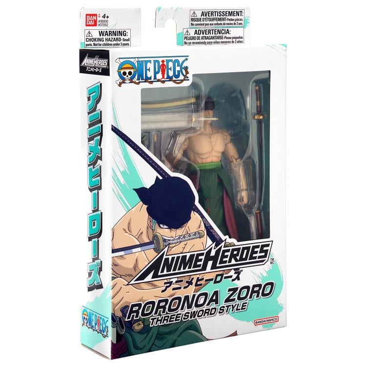 Anime Heroes - One Piece - Roronoa Zoro - Three Sword Style-10
