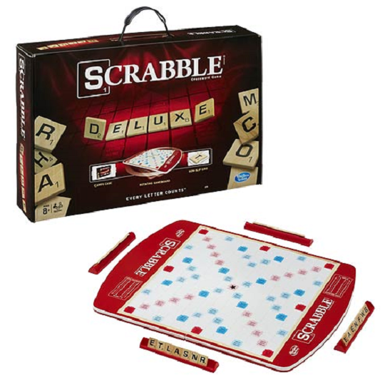 Juego de crucigramas Scrabble Edición de Lujo (UPC: 630509254576)