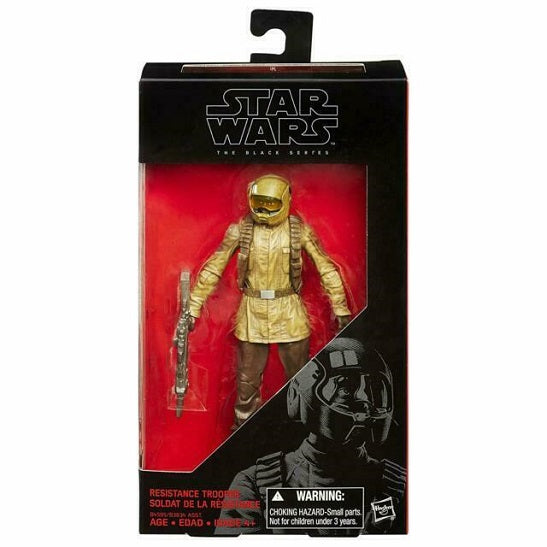 Star Wars The Black Series Resistance Trooper #10 Action Figure (UPC: 630509371372)