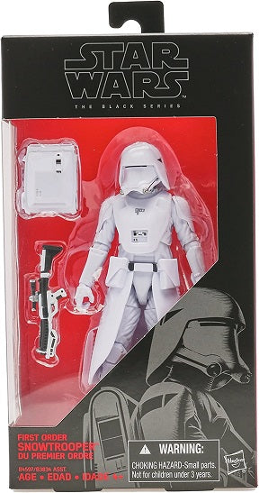 Star Wars The Black Series First Order Snowtrooper #12 Action Figure (UPC: 630509371396)