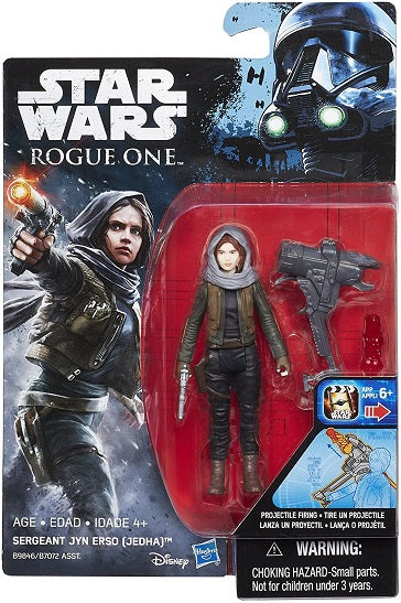 Star Wars – Rogue One: Sergeant Jyn Erso (Jedha) 3.75-Inch Action Figure (UPC: 630509482726)