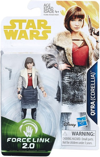 Star Wars – Force Link 2.0: Qi’ra (Corellia) 3.75-Inch Action Figure (UPC: 630509623549)