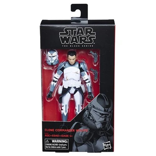 Star Wars The Black Series Figura de 6 pulgadas de Clone Commander Wolffe