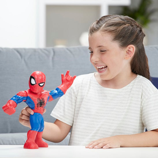 Playskool Marvel Super Hero Adventures Mega Mighties Spider-Man 10" Action Figure