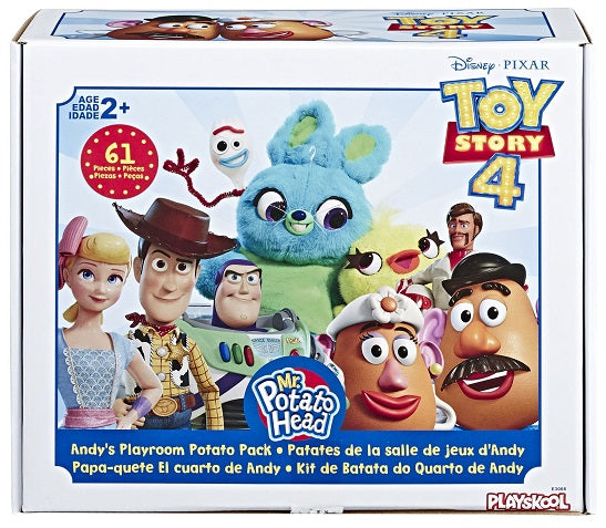 Toy Story 4 – Andy’s Playroom Potato Head Pack (61 Pieces) (UPC: 630509747177)