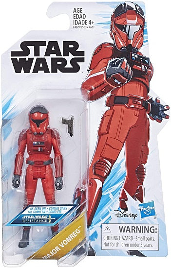 Star Wars – Resistance: Major Vonreg 3.75-Inch Action Figure (UPC: 630509771806)