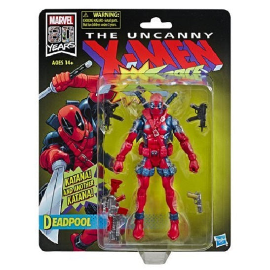 Marvel Legends Series: Retro 6-Inch Deadpool Action Figure – Exclusive (UPC: 630509861903)