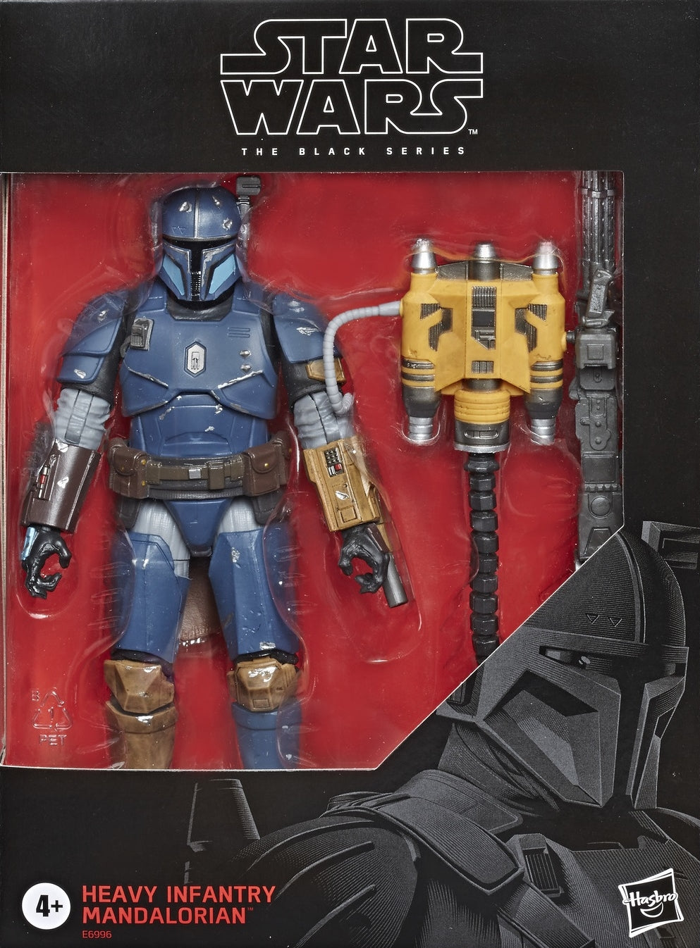 Star Wars The Black Series Heavy Infantry Mandalorian 6-Inch Action Figure – Deluxe Edition (UPC:630509862061)