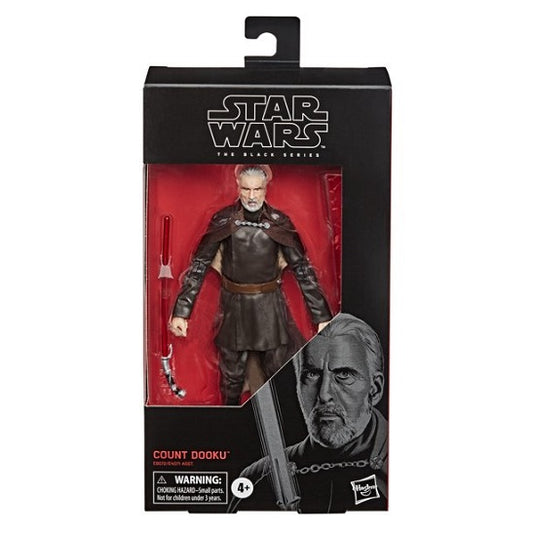 Figura de acción de Star Wars The Black Series Conde Dooku (UPC: 630509902910)