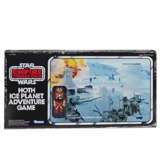 Star Wars: ESB – Juego de aventura El planeta de hielo de Hoth (edición retro) con figura de Luke Skywalker (UPC: 630509931873)