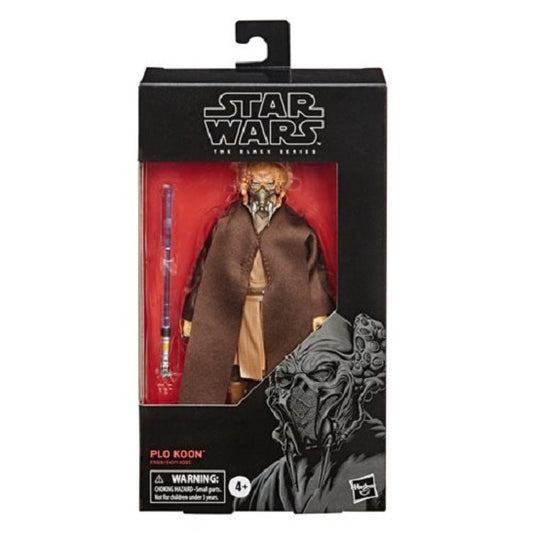 Star Wars The Black Series # 109 - Figura de acción de Plo Koon (UPC: 630509954025)