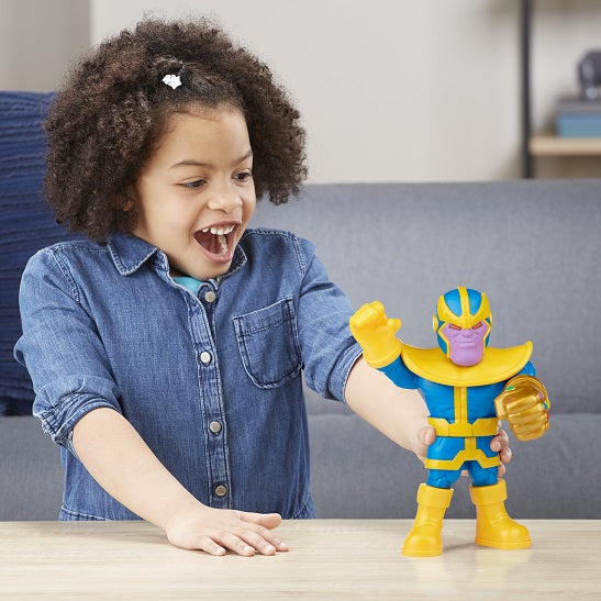 Playskool Heroes – Marvel Super Hero Adventures Mega Mighties Thanos 10-Inch Action Figure (UPC: 630509974290)