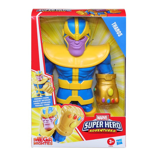 Playskool Heroes – Marvel Super Hero Adventures Mega Mighties Thanos 10-Inch Action Figure (UPC: 630509974290)