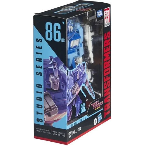 Transformers Studio Series 86-03 – Deluxe Class Autobot Blurr (UPC: 630509978281)