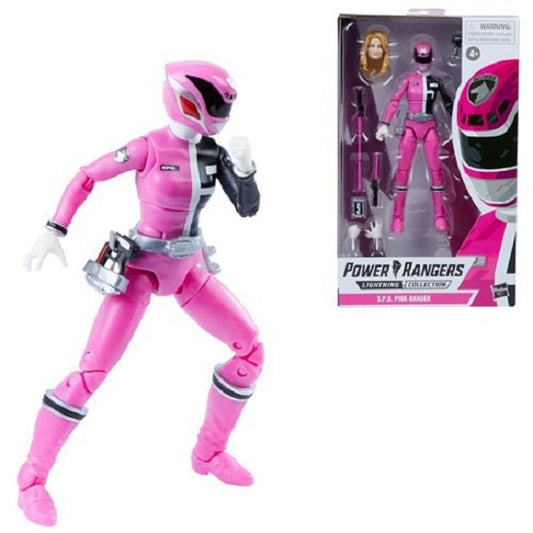 Power Rangers Lightning Collection S.P.D. Pink Ranger (Syd Drew) 6‑Inch Action Figure (UPC: 630509993048)