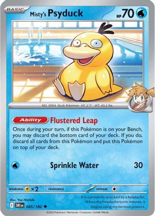 Misty's Psyduck 45 - SV10 Destined Rivals-1