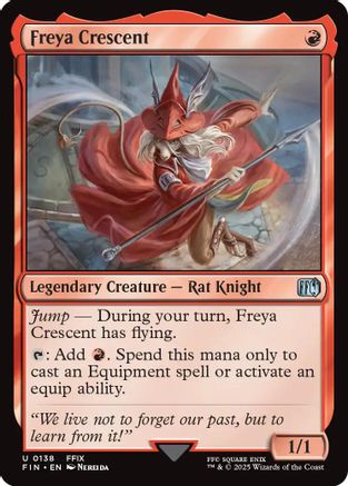 Freya Crescent 138 - FINAL FANTASY Foil-1