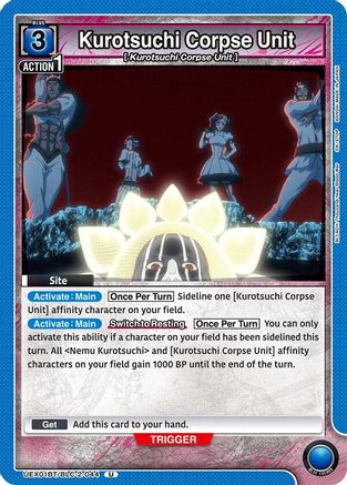 Kurotsuchi Corpse Unit (UEX01BT/BLC-2-044) - UEX01BT BLEACH ThousandYear Blood War Vol2-1