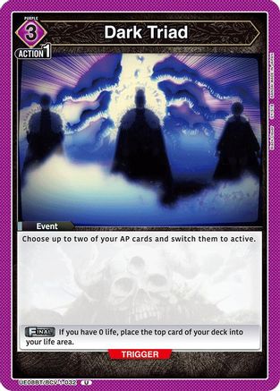 Dark Triad (UE08BT/BCV-1-032) - UE08BT Black Clover-1