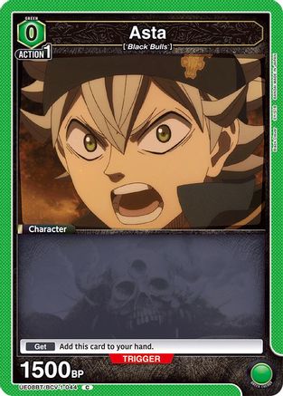 Asta (044) (UE08BT/BCV-1-044) - UE08BT Black Clover-1