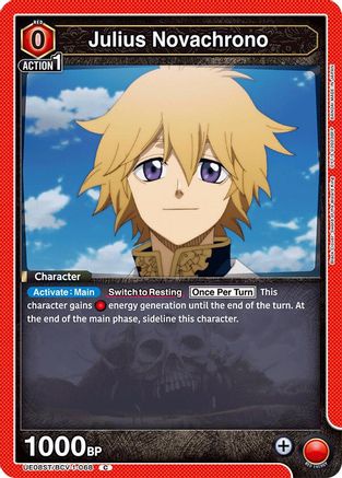 Julius Novachrono (UE08ST/BCV-1-068) - UE08ST Black Clover Starter Deck-1