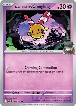 Team Rocket's Chingling 85 - SV10 Destined Rivals-1