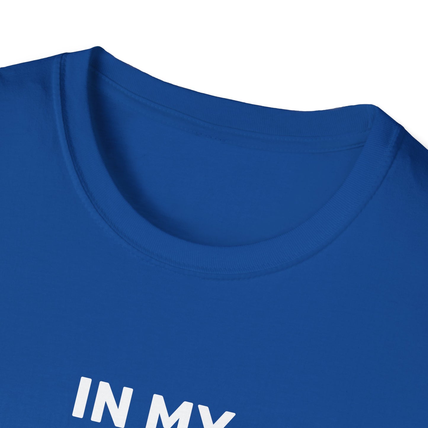 "In My Defense I Was Left Unsupervised" White Writing T-Shirt