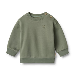 Sweatshirt Willi |Dusty Green | Wheat Kids-1