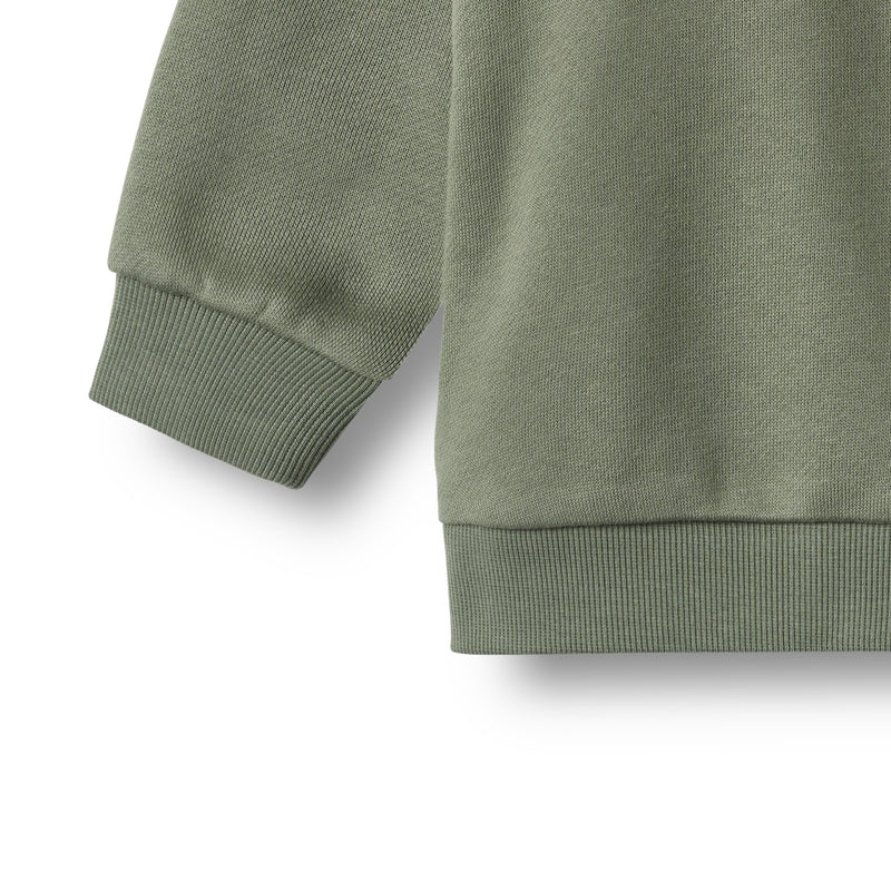Sweatshirt Willi |Dusty Green | Wheat Kids-4